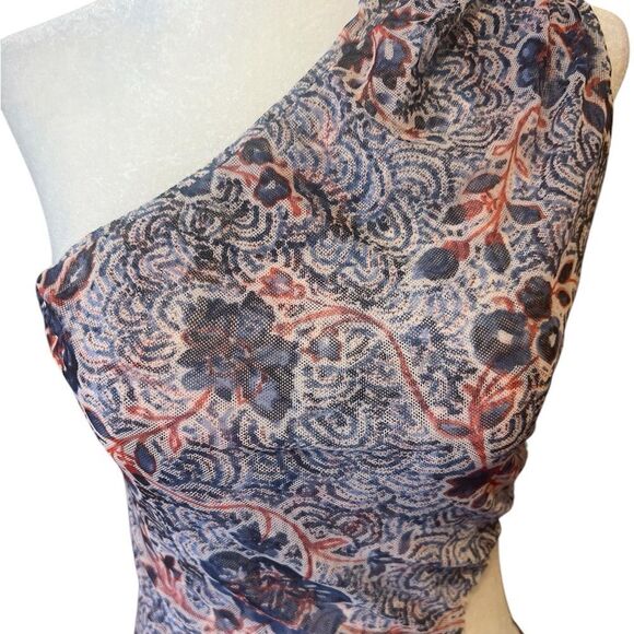 NWT MISA women's size‎ small Aries Midi dress with side cutout and slit - Picture 10 of 13